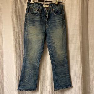 Madewell Rivet + Thread jeans